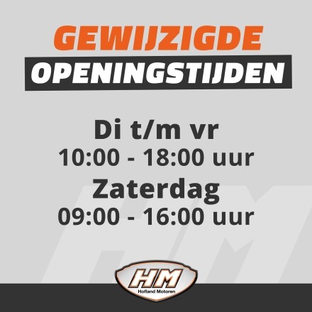 Nieuwe openingstijden vanaf 1 september 2025